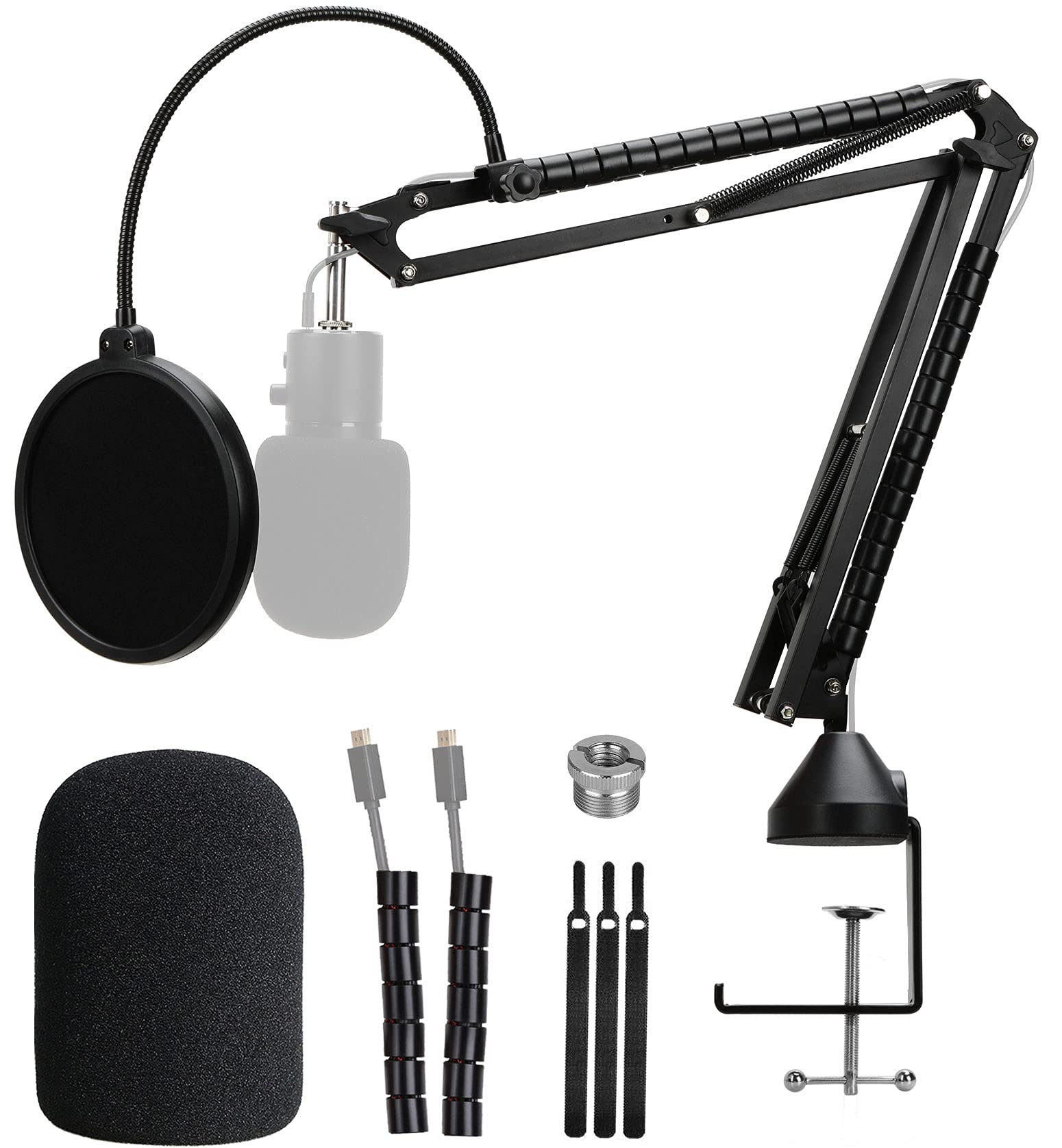 Amazon.com: Razer Seiren X Boom Arm with Pop Filter - Professional